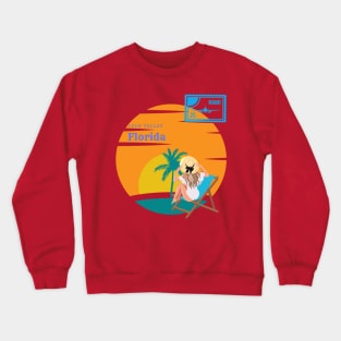 Valley of the palms Crewneck Sweatshirt